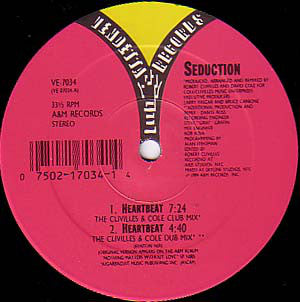 Seduction : Heartbeat (12", Single)