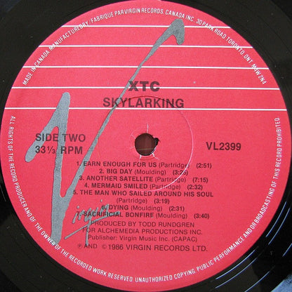 XTC : Skylarking (LP, Album)