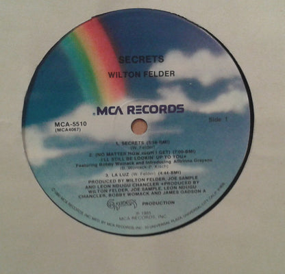 Wilton Felder Featuring Bobby Womack Introducing Alltrinna Grayson : Secrets (LP, Album)