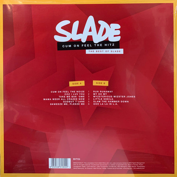 Slade : Cum On Feel The Hitz – The Best Of Slade (LP, Comp)
