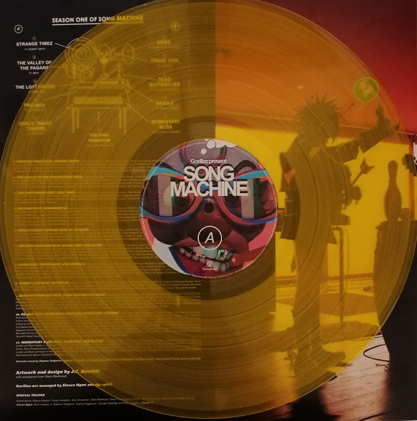 Gorillaz : Song Machine Season One (LP, Album, Ltd, Yel)