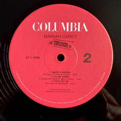Mariah Carey : MTV Unplugged EP (12", EP, RE, RM)