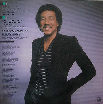 Smokey Robinson : Being With You  (LP, Promo, DJ )