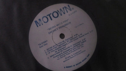 Smokey Robinson : Being With You  (LP, Promo, DJ )
