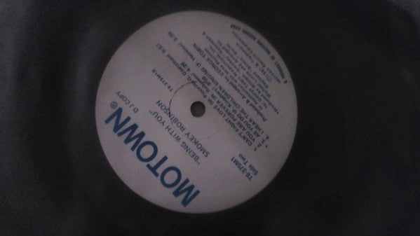 Smokey Robinson : Being With You  (LP, Promo, DJ )