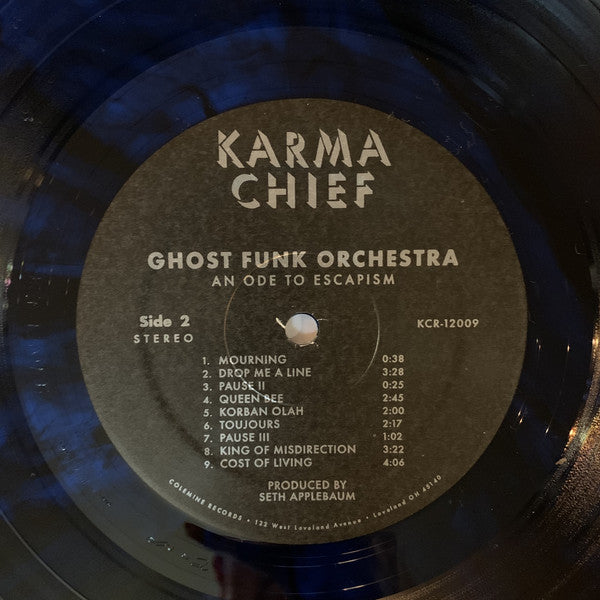 Ghost Funk Orchestra : An Ode To Escapism (LP, Album, Ltd, Blu)