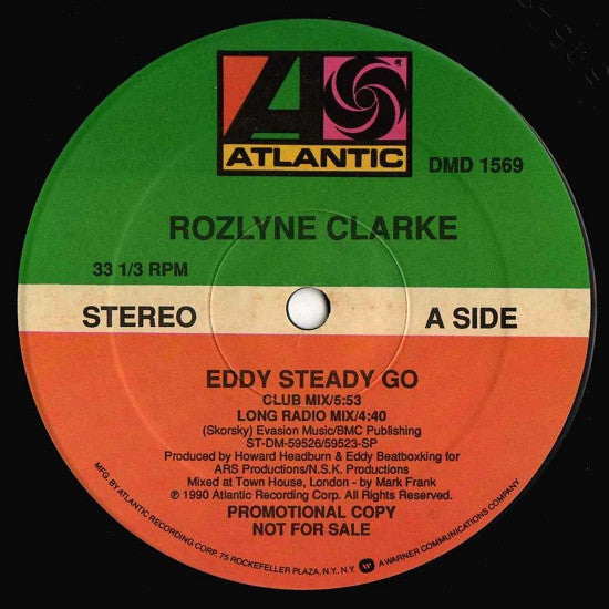 Rozlyne Clarke : Eddy Steady Go (12", Promo)