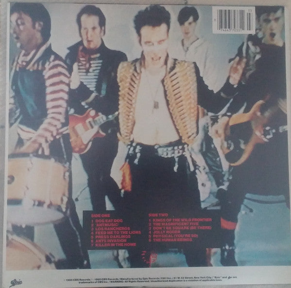 Adam And The Ants : Kings Of The Wild Frontier (LP, Album, RE)