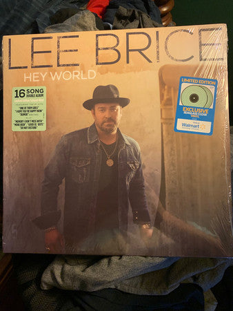 Lee Brice : Hey World (2xLP, Album, Ltd, Cok)