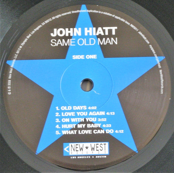 John Hiatt : Same Old Man (LP, Album, 180)