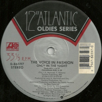 Giggles / The Voice In Fashion : Love Letter / Only In The Night (12")