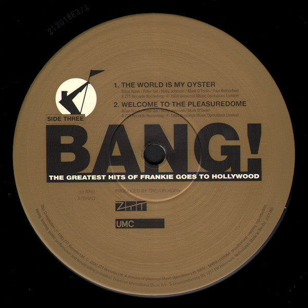 Frankie Goes To Hollywood : Bang!...The Greatest Hits Of Frankie Goes To Hollywood (2xLP, Comp, RE)