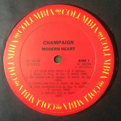 Champaign : Modern Heart (LP, Album)