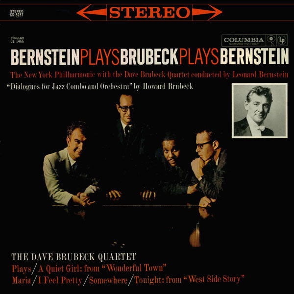 The Dave Brubeck Quartet : Bernstein Plays Brubeck Plays Bernstein (LP)