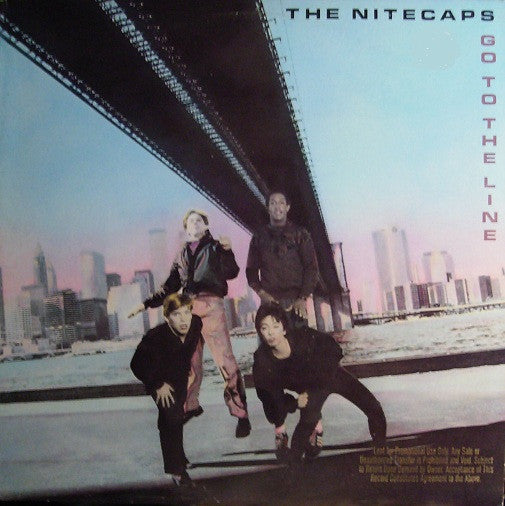 The Nitecaps : Go To The Line (LP, Album)