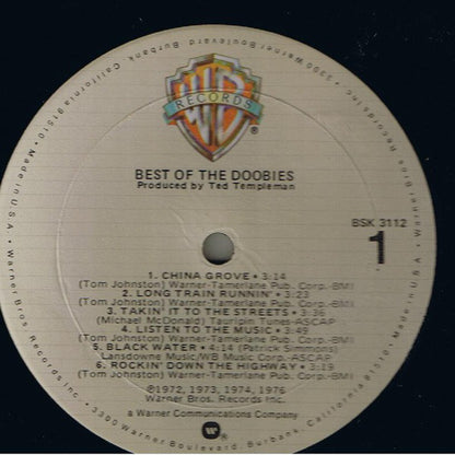 The Doobie Brothers : Best Of The Doobies (LP, Comp, Club, RE, Spe)