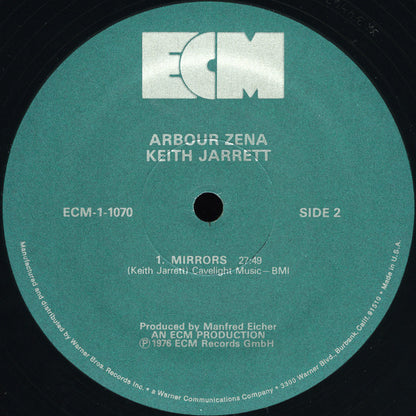 Keith Jarrett : Arbour Zena (LP, Album, RE)