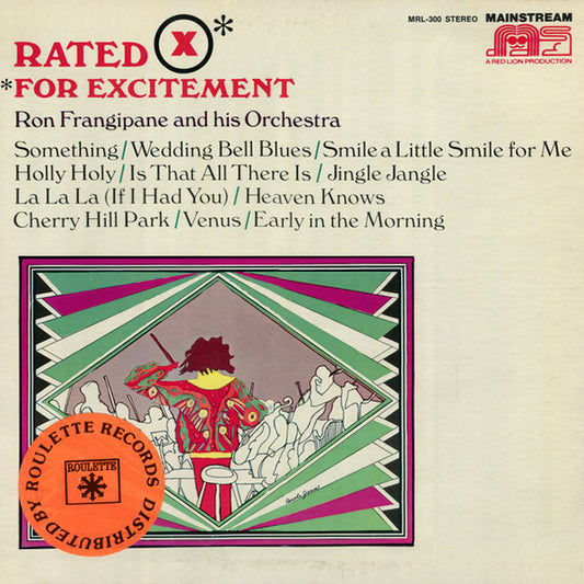 Ron Frangipane And His Orchestra : Rated X For Excitement (LP, Album)