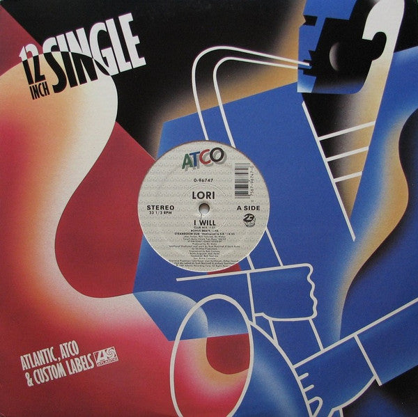 Lori Zee : I Will (12", Single)