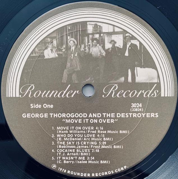 George Thorogood & The Destroyers : Move It On Over (LP, Album, San)