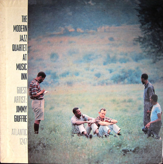 The Modern Jazz Quartet Guest Artist: Jimmy Giuffre : The Modern Jazz Quartet At Music Inn (LP, Album, Mono)