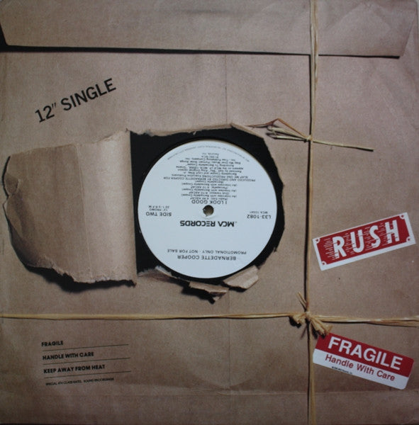 Bernadette Cooper : I Look Good (12", Promo)