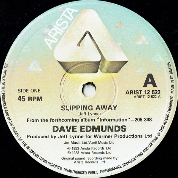 Dave Edmunds : Slipping Away (12", Single)