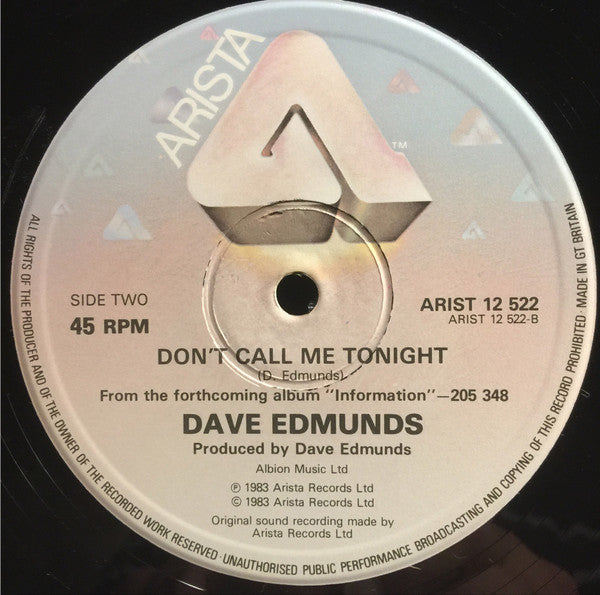 Dave Edmunds : Slipping Away (12", Single)