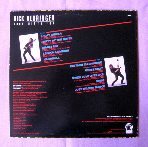 Rick Derringer : Good Dirty Fun (LP, Album)