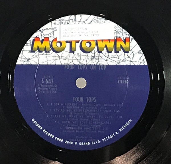 Four Tops : Four Tops On Top (LP)