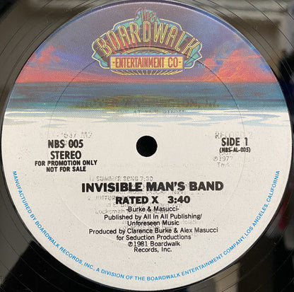 Invisible Man's Band : Rated X (12", Promo)