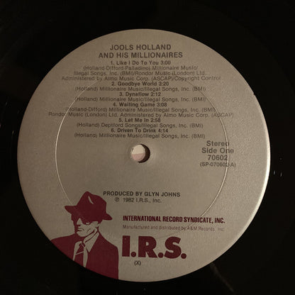Jools Holland And His Millionaires : Jools Holland And His Millionaires (LP, Album, Pit)