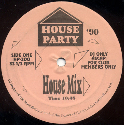 Various : House Mix (12", Promo)