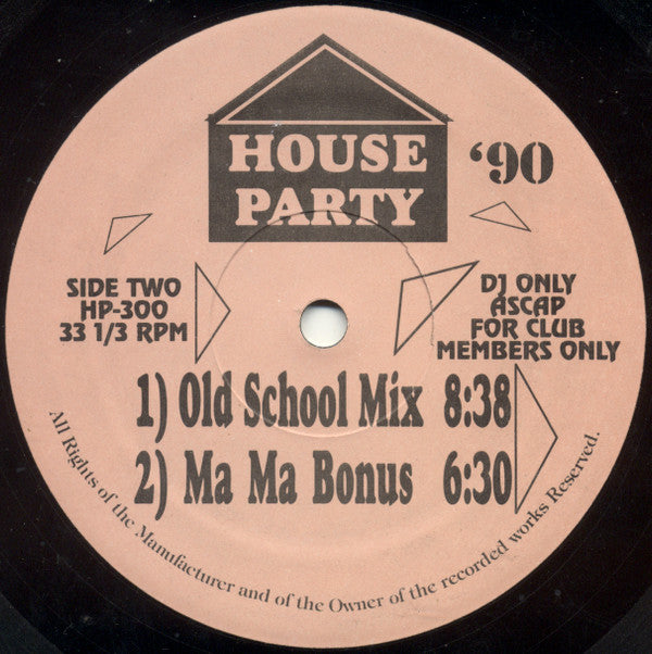 Various : House Mix (12", Promo)
