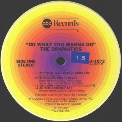 The Dramatics : Do What You Wanna Do (LP, Album)