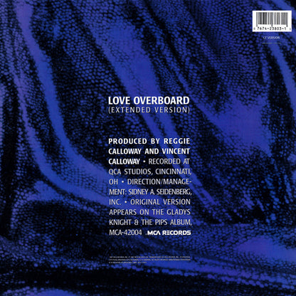 Gladys Knight And The Pips : Love Overboard (12")