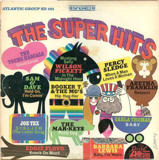 Various : The Super Hits (LP, Comp)