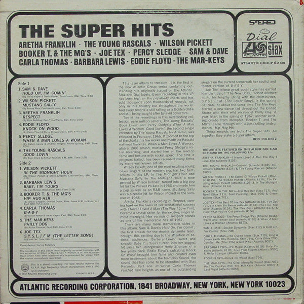 Various : The Super Hits (LP, Comp)