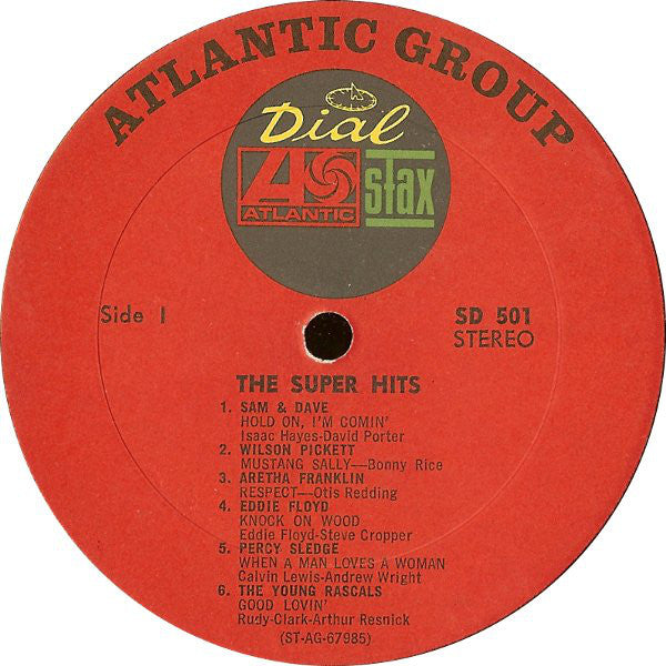 Various : The Super Hits (LP, Comp)