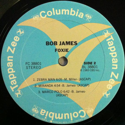 Bob James : Foxie (LP, Album, Gat)