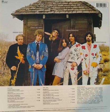 The Flying Burrito Bros : The Gilded Palace Of Sin (LP, Album, RE)