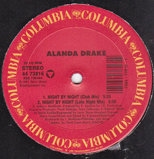 Alanda Drake : Night By Night (12")