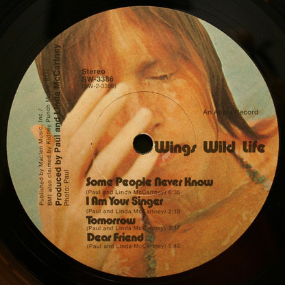 Wings (2) : Wild Life (LP, Album, Jac)