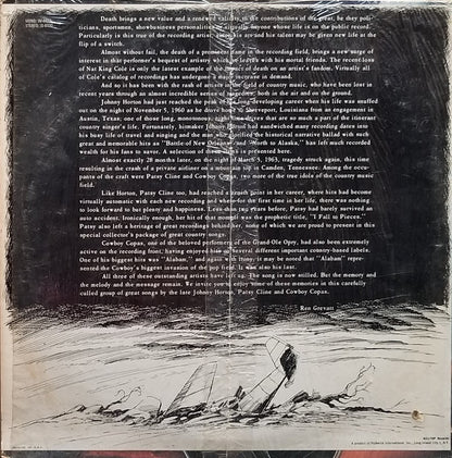 Patsy Cline / Johnny Horton / Cowboy Copas : Gone But Not Forgotten (LP, Comp)