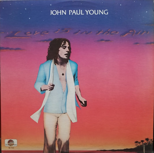 John Paul Young : Love Is In The Air (LP, Album, RI )