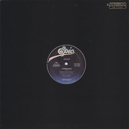 Spliff : Carbonara / Deja Vu (12", Promo)