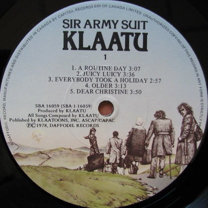 Klaatu : Sir Army Suit (LP, Album)