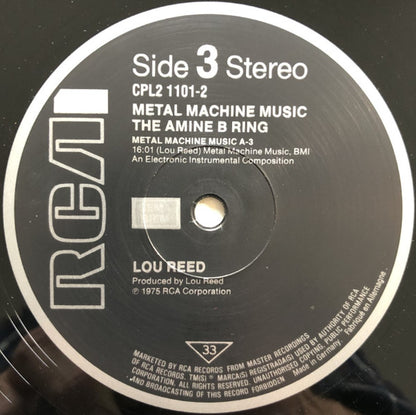 Lou Reed : Metal Machine Music (2xLP, Album, RE, Non)