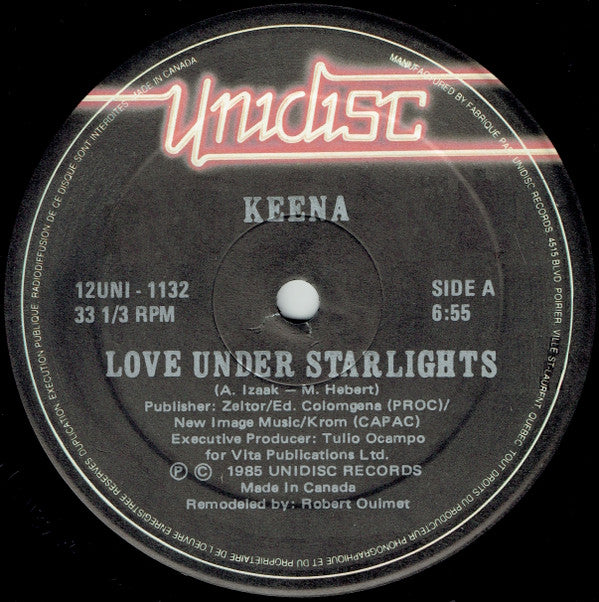 Keena : Love Under Starlights (12")