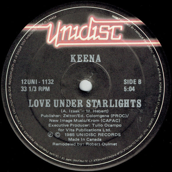Keena : Love Under Starlights (12")